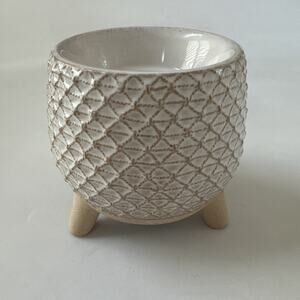 Scentsy Take a Stand Wax Warmer White Ceramic Plug-In EUC Home Frangrance